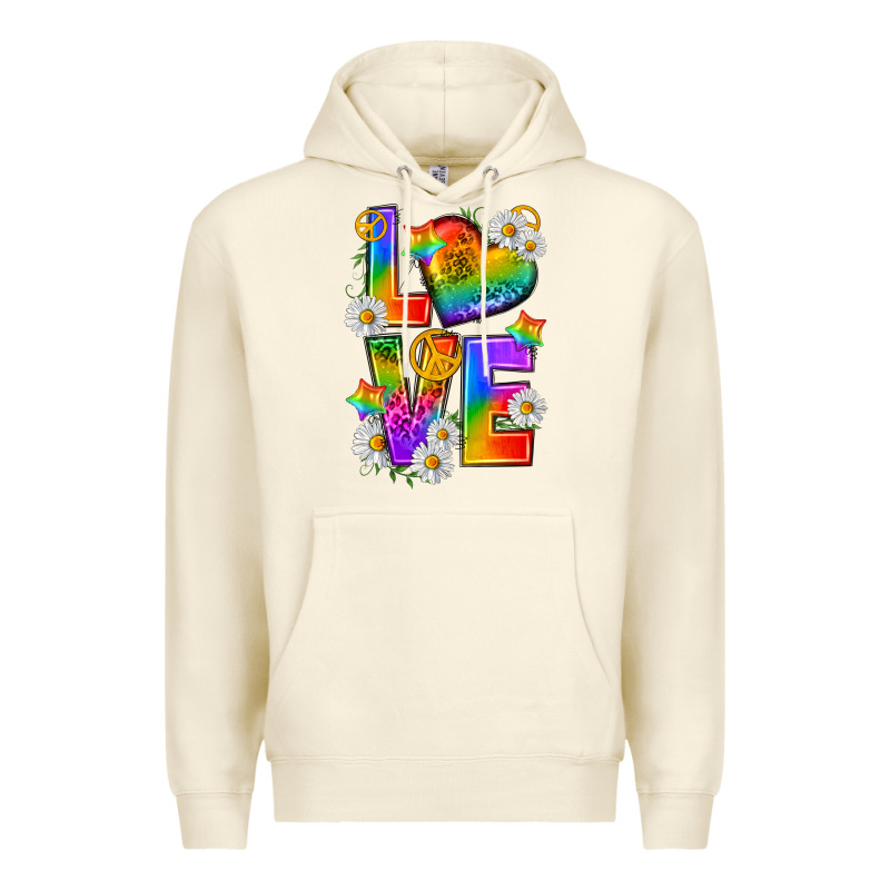 Pride Love Premium Hoodie by texasbilliewilder | Teevron