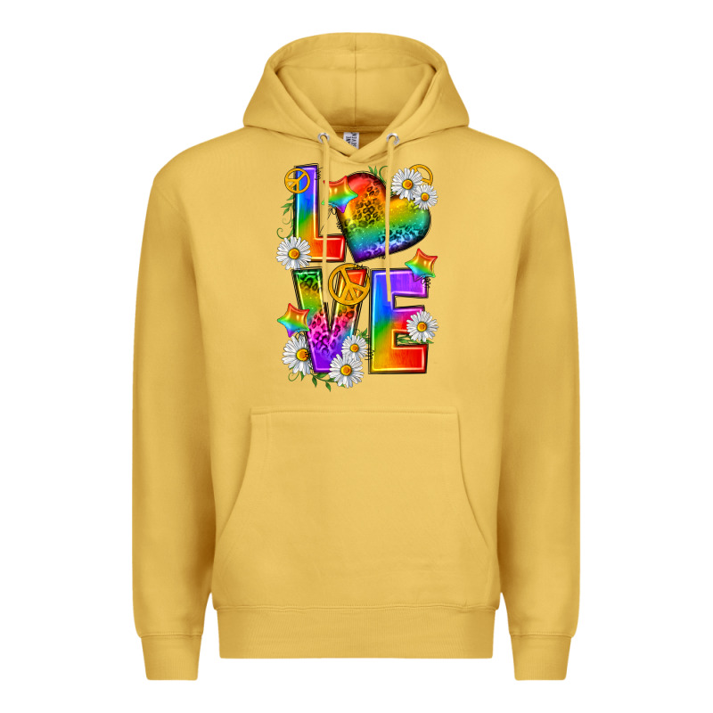 Pride Love Premium Hoodie by texasbilliewilder | Teevron