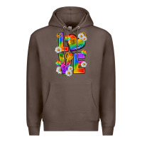 Coffee pride love Premium Hoodie - texasbilliewilder