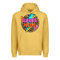 Antique Gold rebel mom Premium Hoodie - Zillion Design Studio