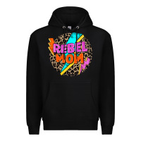Black rebel mom Premium Hoodie - Zillion Design Studio