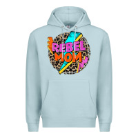 Blue Mist rebel mom Premium Hoodie - Zillion Design Studio