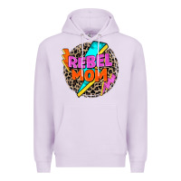 Lilac rebel mom Premium Hoodie - Zillion Design Studio