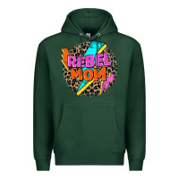 Sports Green rebel mom Premium Hoodie - Zillion Design Studio