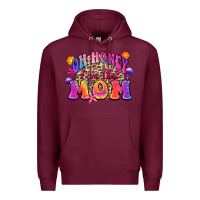 Burgundy oh honey i am that mom Premium Hoodie - Zillion Design Studio