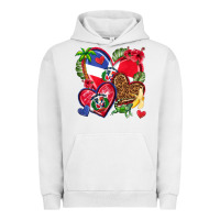 Pigment Lunar Rock dominican republic  hearts Urban Hoodie - texasbilliewilder