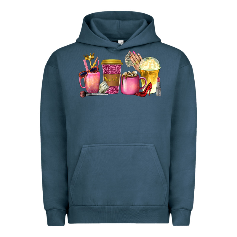 Boss Lady Coffee Cups With Money Urban Hoodie by texasbilliewilder | Teevron