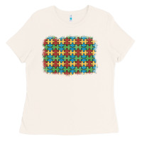 Bone autism awareness background Ladies Tee - Artiststas