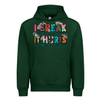 Forest Green i speak my mind because it hurts to bite my tongue Urban Hoodie - Zillion Design Studio