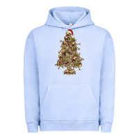 Pigment Grape Ice Skeleton Christmas Tree Urban Hoodie - RanaPortraitStore