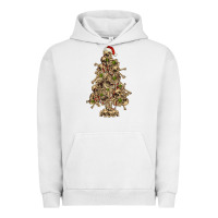 Pigment Lunar Rock Skeleton Christmas Tree Urban Hoodie - RanaPortraitStore