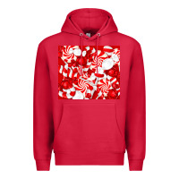 Cardinal christmas candies Premium Hoodie - RanaPortraitStore