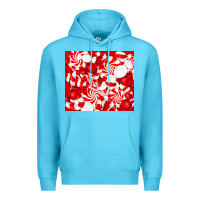 Ocean Blue christmas candies Premium Hoodie - RanaPortraitStore