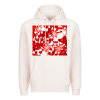 Pale Pink christmas candies Premium Hoodie - RanaPortraitStore