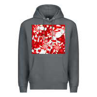 Rock christmas candies Premium Hoodie - RanaPortraitStore
