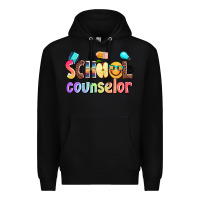 Black school counselor Premium Hoodie - AdoDesignShop