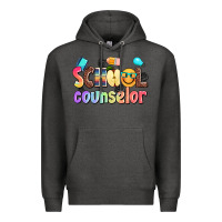 Charcoal Heather school counselor Premium Hoodie - AdoDesignShop