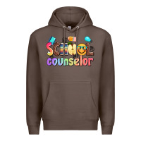 Coffee school counselor Premium Hoodie - AdoDesignShop