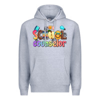 Heather Grey school counselor Premium Hoodie - AdoDesignShop