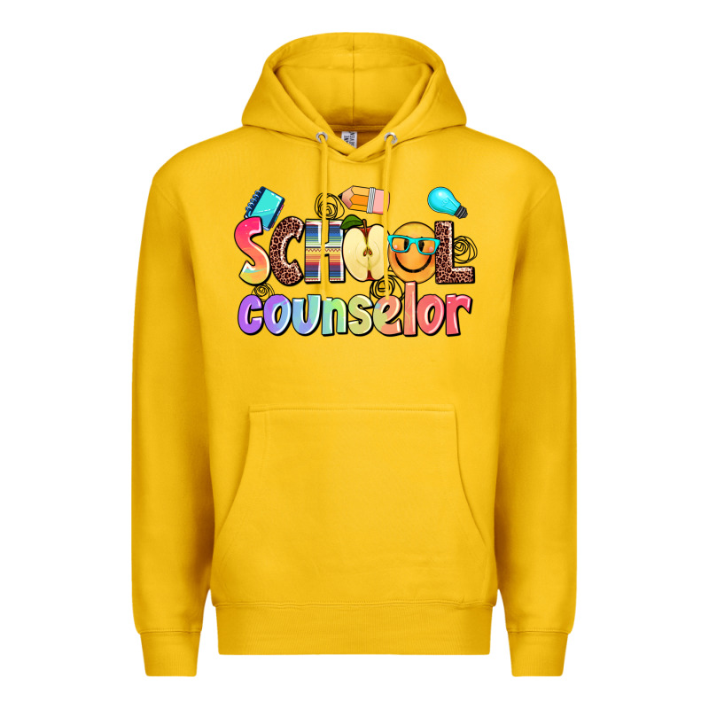 School Counselor Premium Hoodie by AdoDesignShop | Teevron
