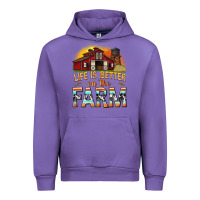 Tulip life is better on the farm with barn Urban Hoodie - texasbilliewilder