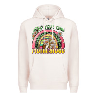 Pale Pink mind your own motherhood Premium Hoodie - Zillion Design Studio