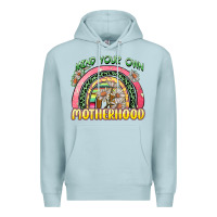 Blue Mist mind your own motherhood Premium Hoodie - Zillion Design Studio