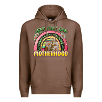 Chestnut mind your own motherhood Premium Hoodie - Zillion Design Studio