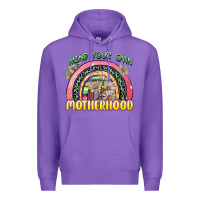 Purple mind your own motherhood Premium Hoodie - Zillion Design Studio