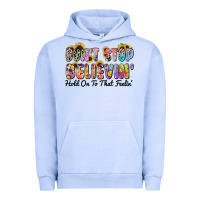 Pigment Grape Ice don't stop believin' hold on to that feeling Urban Hoodie - Zillion Design Studio