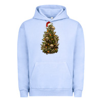 Pigment Grape Ice Skeleton merry christmas tree Urban Hoodie - RanaPortraitStore