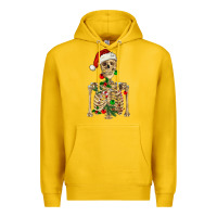 Lemon Christmas Skeleton Premium Hoodie - RanaPortraitStore