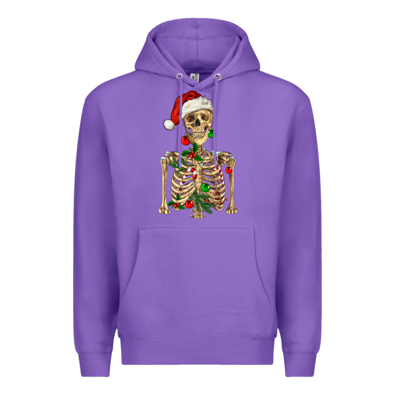 Christmas Skeleton Premium Hoodie by RanaPortraitStore | Teevron