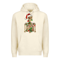 Sandshell Christmas Skeleton Premium Hoodie - RanaPortraitStore