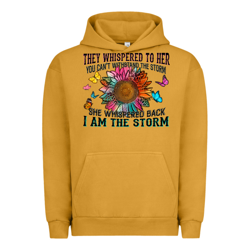 They Whispered To Her You Can't Withstand The Stor Urban Hoodie by Zillion Design Studio | Teevron