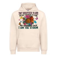 Sandshell they whispered to her you can't withstand the stor Urban Hoodie - Zillion Design Studio