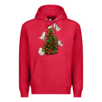 Cardinal christmas spirits Premium Hoodie - RanaPortraitStore