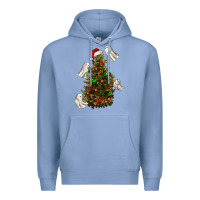 Colony Blue christmas spirits Premium Hoodie - RanaPortraitStore