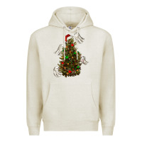 Oatmeal Heather christmas spirits Premium Hoodie - RanaPortraitStore