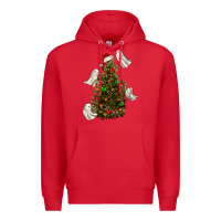 Red christmas spirits Premium Hoodie - RanaPortraitStore