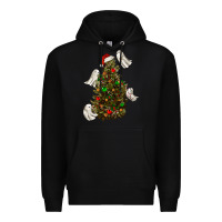 Black christmas spirits Premium Hoodie - RanaPortraitStore