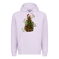 Lilac christmas spirits Premium Hoodie - RanaPortraitStore