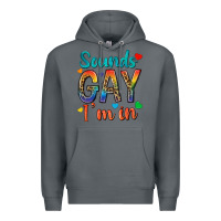 Rock sounds gay im in Premium Hoodie - texasbilliewilder