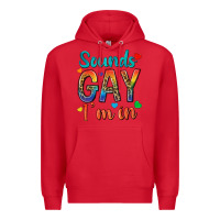 Red sounds gay im in Premium Hoodie - texasbilliewilder