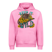 Fuchsia Pink keep it wild tbw Urban Hoodie - texasbilliewilder