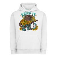 Pigment Lunar Rock keep it wild tbw Urban Hoodie - texasbilliewilder