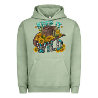 Pigment Oil Green keep it wild tbw Urban Hoodie - texasbilliewilder