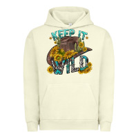 Pigment Pistachio keep it wild tbw Urban Hoodie - texasbilliewilder