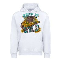 White keep it wild tbw Urban Hoodie - texasbilliewilder