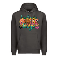 Smoke less people more dogs Premium Hoodie - Zillion Design Studio